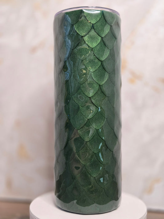 Green Dragon Scale Tumbler