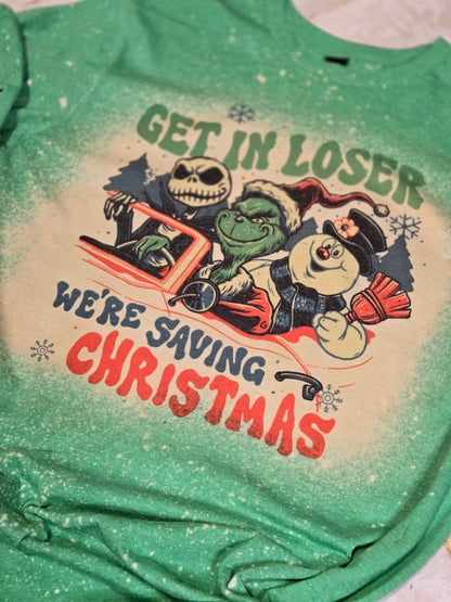 Saving Christmas Tee